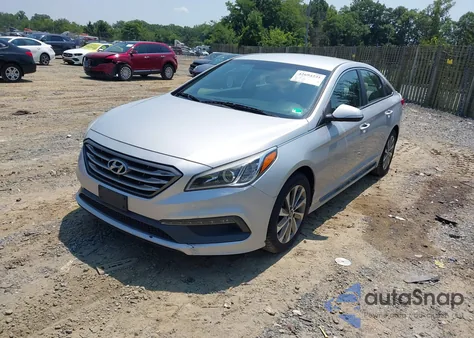 2016 Hyundai Sonata Sport из США, поврежденный, VIN 5NPE34AF2GH265541